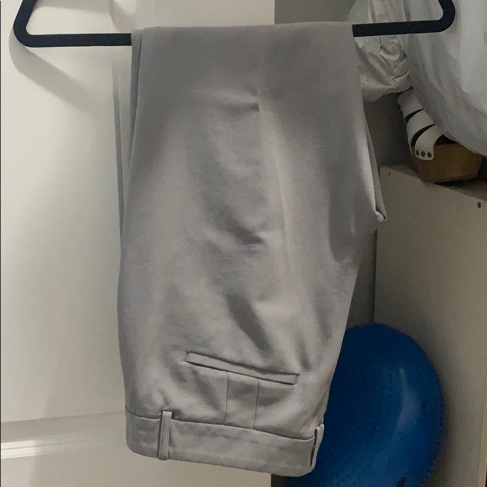 Gray Express Editor Work Pants